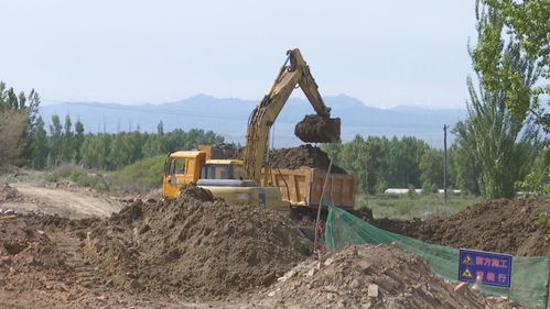 八十七團通連公路建設項目加緊施工，為區域發展注入新動力